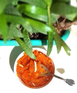 مربای هویج و خلال بادام یک کیلو